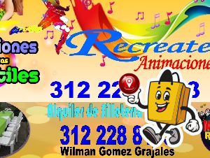 RECREATE ANIMACIONES