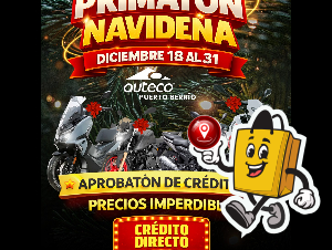 AUTECO PUERTO BERRIO  PRIMATON NAVIDEÑO