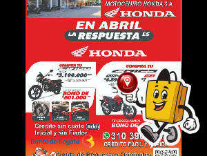 MCH. MOTOCENTRO HONDA  