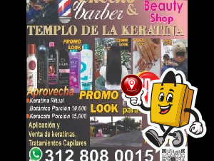 CHECHO BARBER Y BEAUTY SHOP TEMPLO DE LA KERATINA .