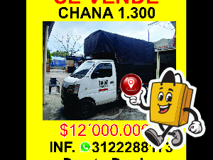 SE VENDE CHANA 1.300 EN PUERTO BERRIO