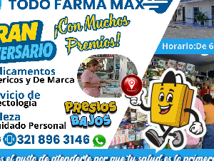 TODO FARMA MAX DROGUERÍA